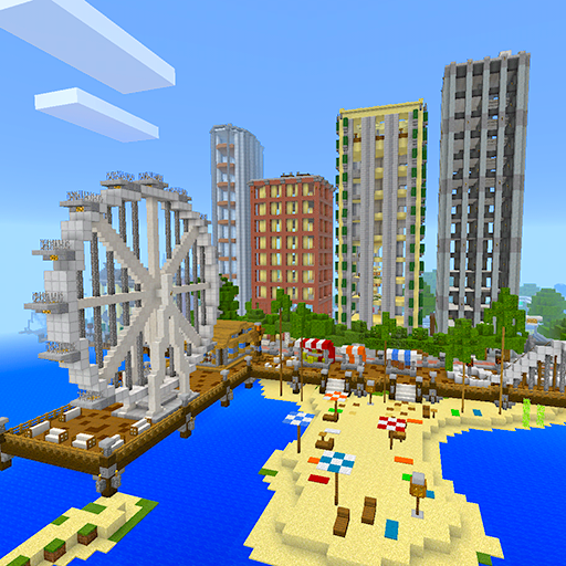 MCPE için Şehir Haritaları