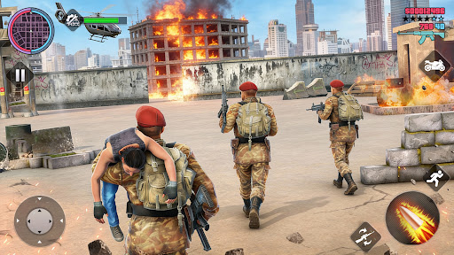 Real Military Gang Crime Wars ekran görüntüsü