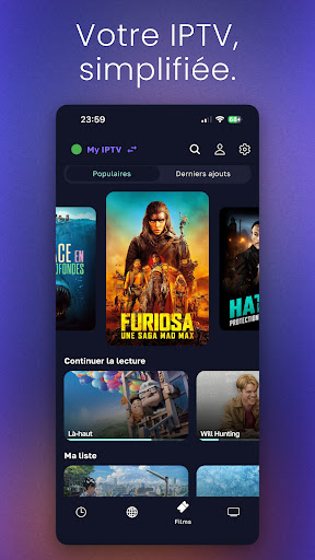 Zen IPTV Player ekran görüntüsü
