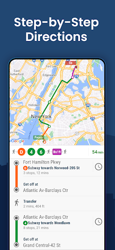 MyTransit NYC Subway & Bus MTA ekran görüntüsü