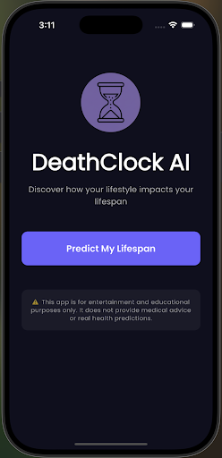 Death Clock AI ekran görüntüsü