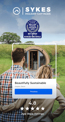 Sykes Holiday Cottages UK ekran görüntüsü