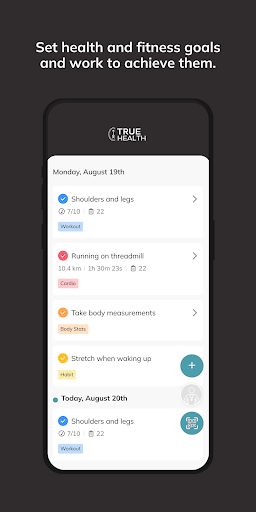 True Health App ekran görüntüsü