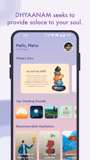 Dhyaanam: Meditate & Relax ekran görüntüsü