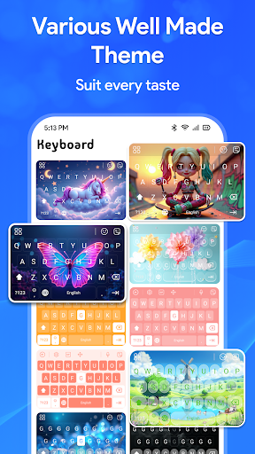 Cool & Fancy Keyboard Themes ekran görüntüsü