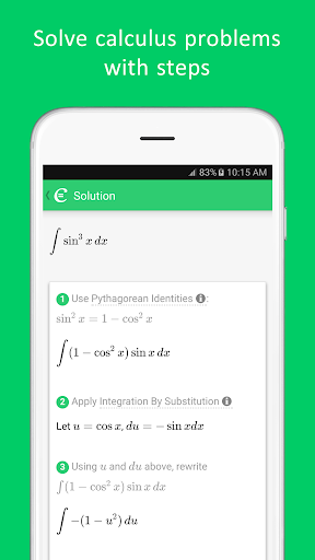 Cymath - Math Problem Solver ekran görüntüsü
