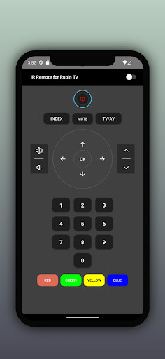Remote for Rubin tv ekran görüntüsü