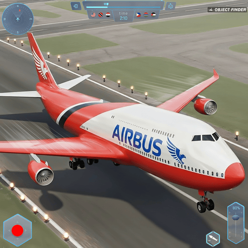 Plane Flight Sim Crash Landing