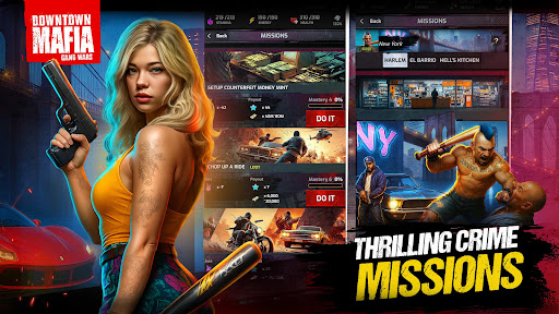 Downtown Mafia: Gang Wars Game ekran görüntüsü