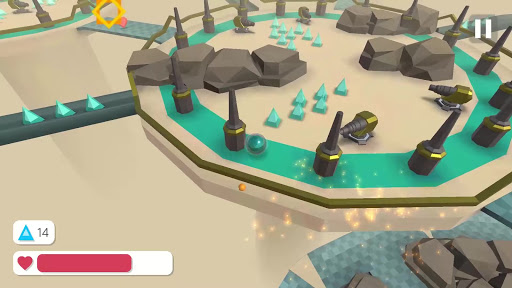 Tower Escape : ball adventure ekran görüntüsü