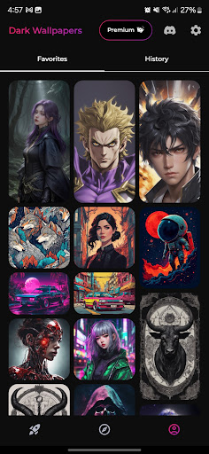 DarkArt Wallpapers ekran görüntüsü