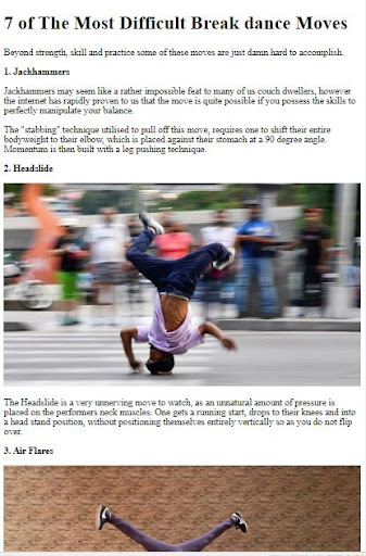 How to Do Break Dance Moves ekran görüntüsü