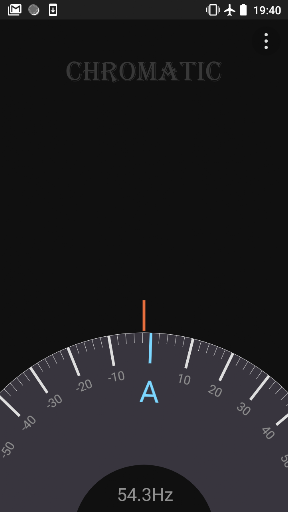 Chromatic Tuner ekran görüntüsü
