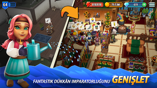 Shop Titans: Üretim ve Tasarım ekran görüntüsü