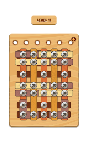 Unbolt Nuts: Wooden Plank ekran görüntüsü