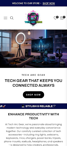 Tech Arc Gear ekran görüntüsü