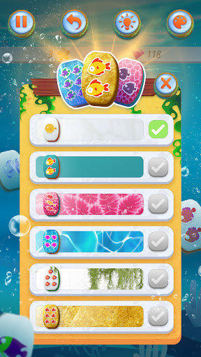 Fantasy Fish World Mahjong ekran görüntüsü