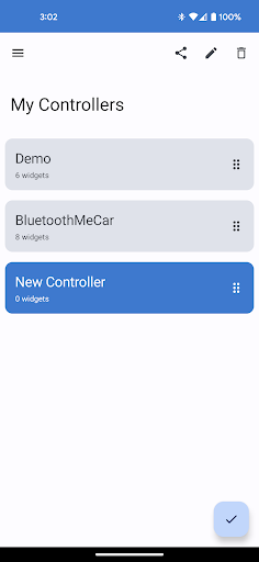 BluetoothMe: Arduino Control ekran görüntüsü
