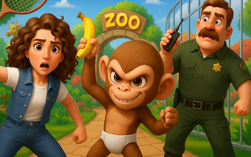 Naughty Monkey Prank Simulator ekran görüntüsü