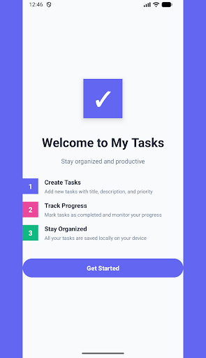 My Tasks ekran görüntüsü