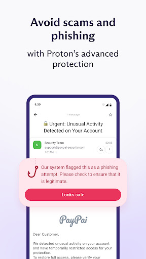 Proton Mail: Encrypted Email ekran görüntüsü