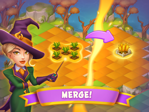 Magic School - Wizard Merge ekran görüntüsü