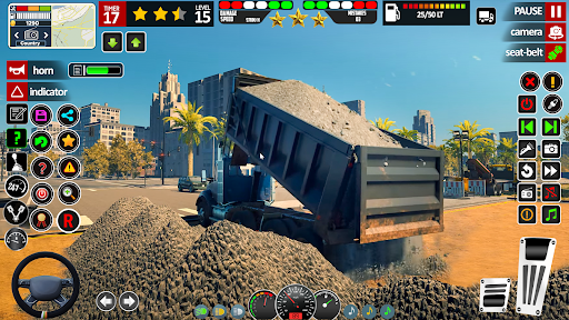 US Road Construction Game 3d ekran görüntüsü