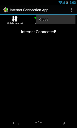bağlantısı kontrol et internet ekran görüntüsü
