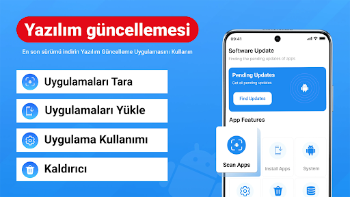 Yazılımı En Son Güncelle ekran görüntüsü