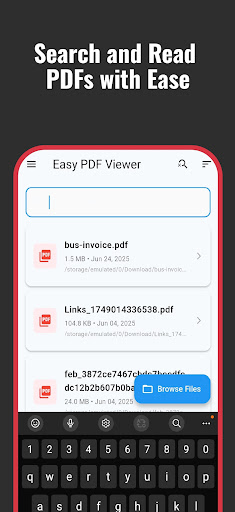 Easy PDF Viewer - Reader ekran görüntüsü