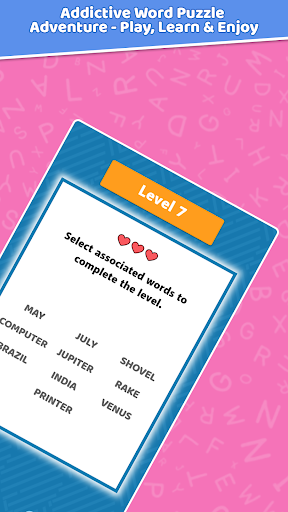 Word Match : Association Game ekran görüntüsü