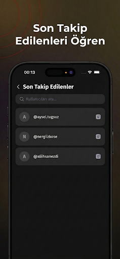 Takip Etmeyenler - Insightly ekran görüntüsü