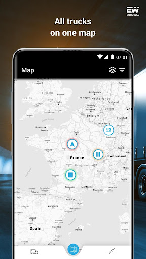 EW Telematics ekran görüntüsü