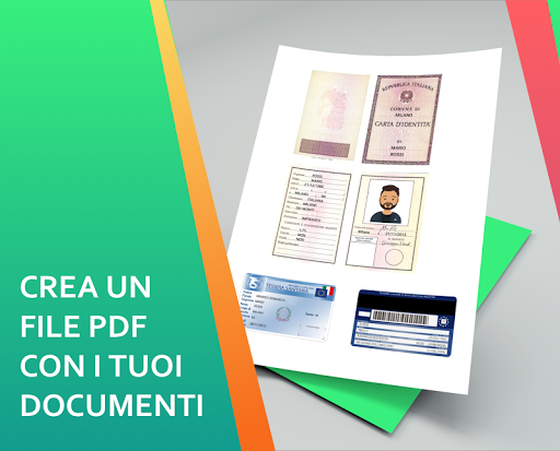 Carta d'identità e Codice fisc ekran görüntüsü