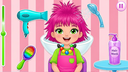 Baby Hairs Care: Dress Up Game ekran görüntüsü