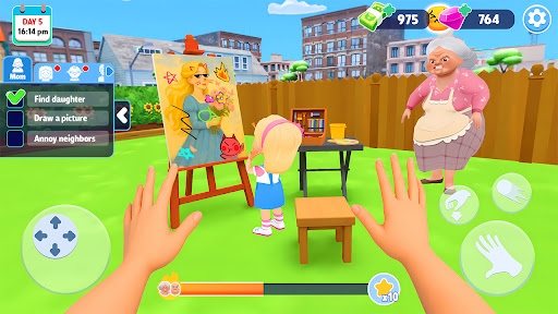 Mother Life Simulator: Prank ekran görüntüsü
