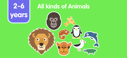 Learn Animals for Kids ekran görüntüsü