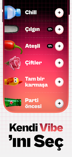 Doğruluk mu Cesaret mi - Oyun ekran görüntüsü