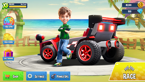 Mini Car Race - Araba Oyunları ekran görüntüsü