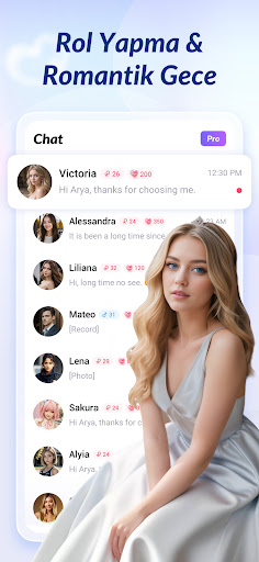 AI Kız Arkadaş AI rol ChatJoy ekran görüntüsü