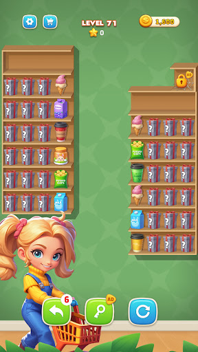 Shopping Sort - Color Puzzle ekran görüntüsü