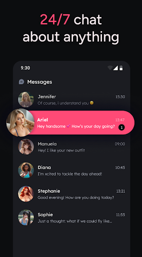 Flirtify - AI RolePlay Chat ekran görüntüsü