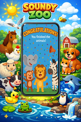 Soundy Zoo ekran görüntüsü