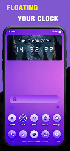 Digital Clock ekran görüntüsü