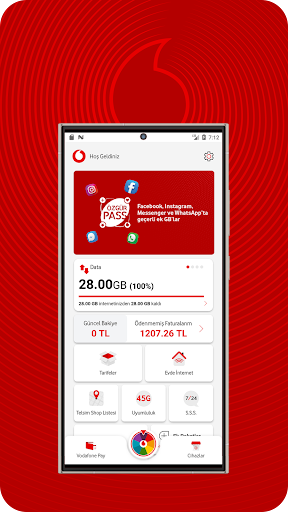 My Vodafone (KKTC) ekran görüntüsü