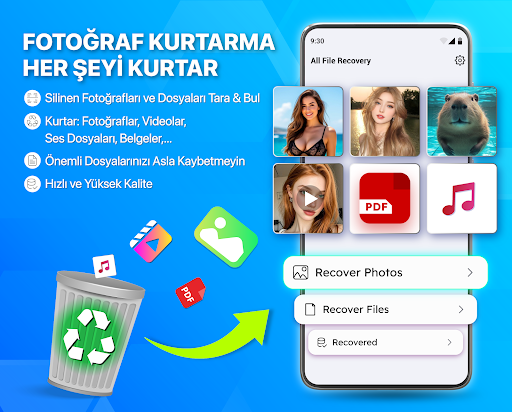 Foto Kurtarma - Tümünü Kurtar ekran görüntüsü