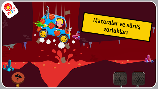 Pepi Ride: komik araba yarışı ekran görüntüsü