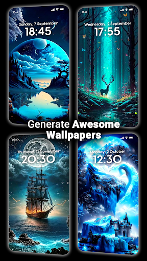 HD Wallpaper Generator ekran görüntüsü