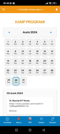 KR Akademi Mobil ekran görüntüsü