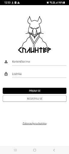 Teretana Splinter ekran görüntüsü